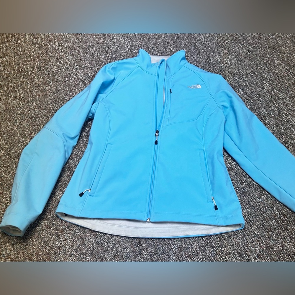 North Face Women's Light Blue Jacket